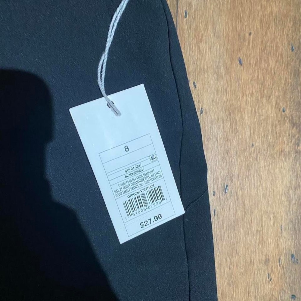 A New Day black wide leg trousers Size 8 - Picture 3 of 7